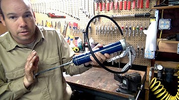 How to Load a Grease Gun Cartridge Video