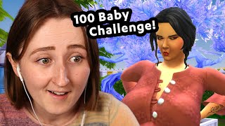 CRYSTALS SAVED MY 100 BABY CHALLENGE!!! (Streamed 3/28/24)