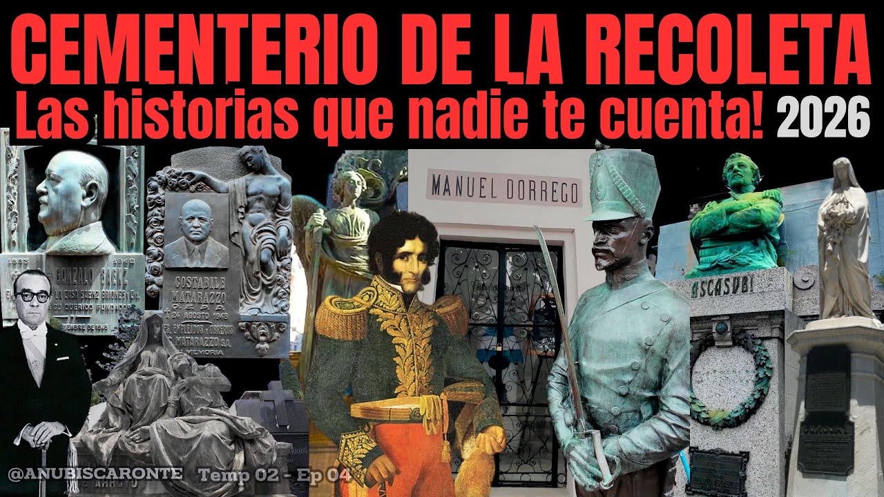 Un vez mas desde el Cementerio de la Recoleta te cuento las historias que nadie cuenta!
