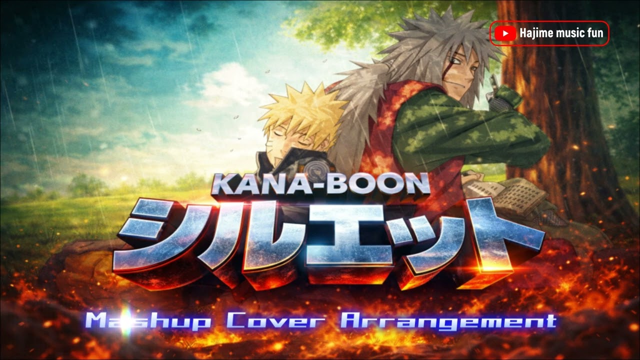 【MASHUP COVER】シルエット – KANA-BOON｜NARUTO OP Rock Arrange 🔥