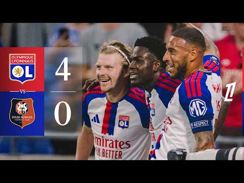 OL - Stade Rennais : Un festival de nos Gones avant la trêve (4-0)