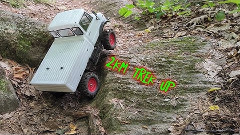 Tamiya CC-02 takes on the Quiddity Trail