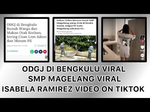 ESMPE Magelang Viral & Isabela Ramirez video viral tiktok