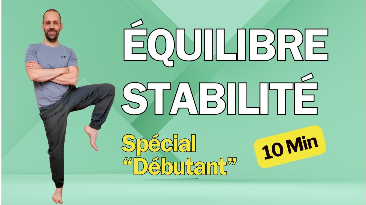 10 min d’exercices pour travailler son équilibre debout et prévenir les chutes