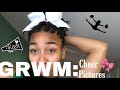 GRWM: Cheer Pictures | +QnA | HoneyDakota TV