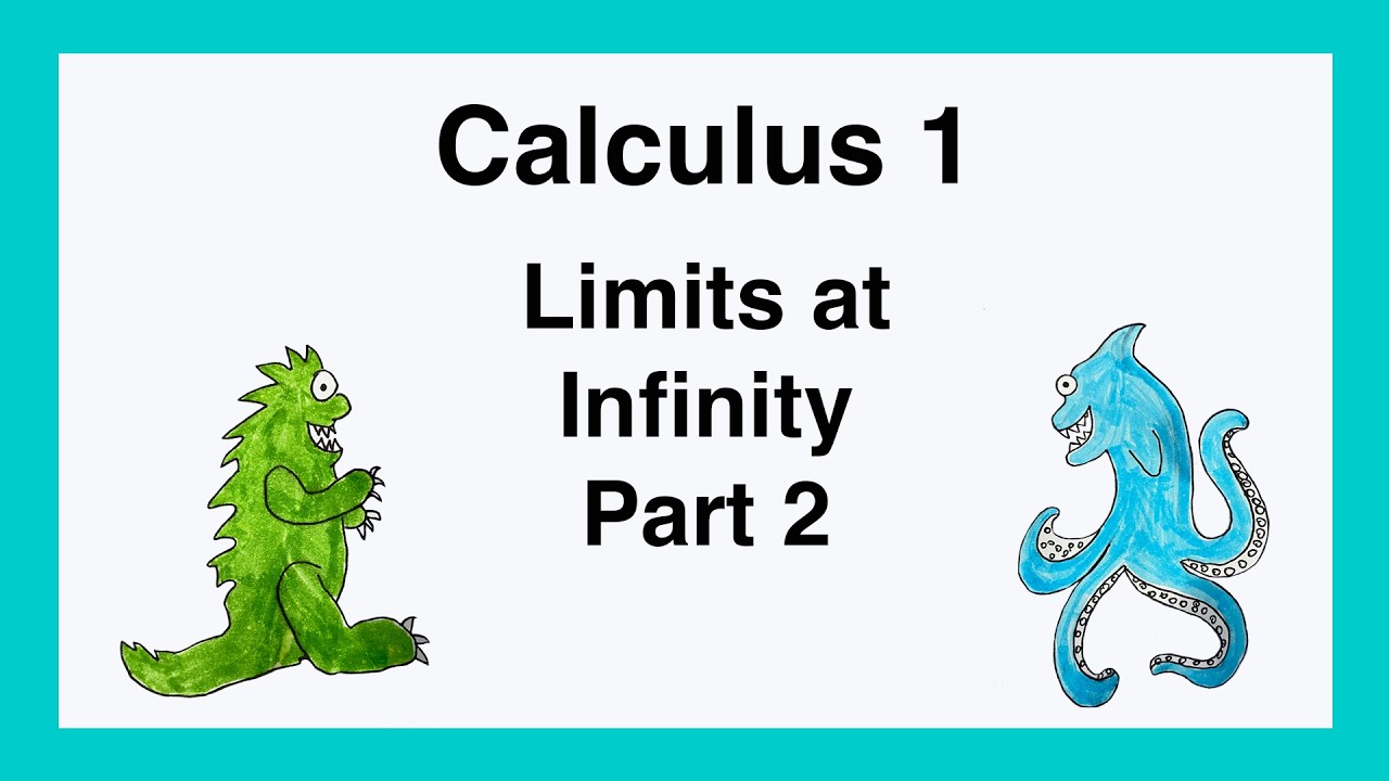 Calculus 1: Limits at Infinity - Part 2 - YouTube