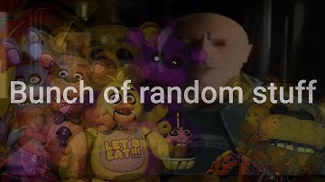 Bunch of random stuff (Blender/SFM/C4D)