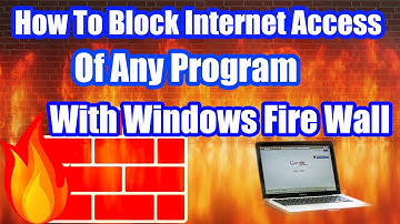 how to block a program in firewall windows 8  Simple Method