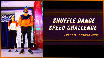 IN A CLUB - Speed Challenge | Shuffle Dance | Raju mj x Sabiya angel | D_vision Studio #Shorts