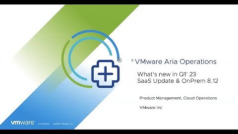 Whats New in VMware Aria Operations April 