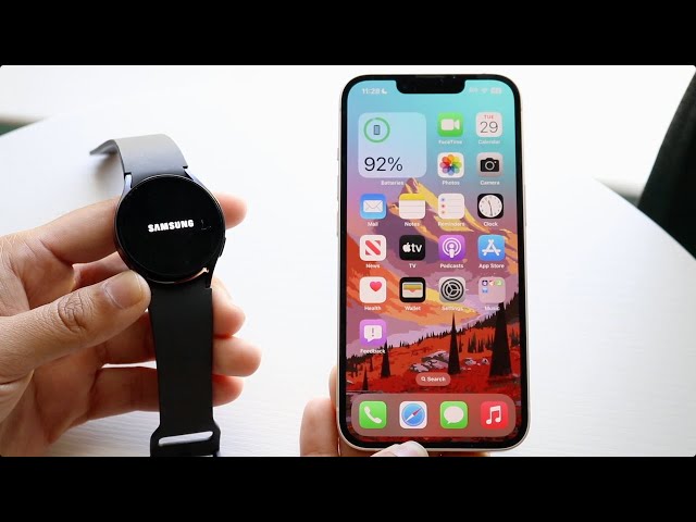 Can You Connect The Samsung Galaxy Watch To a iPhone? - YouTube
