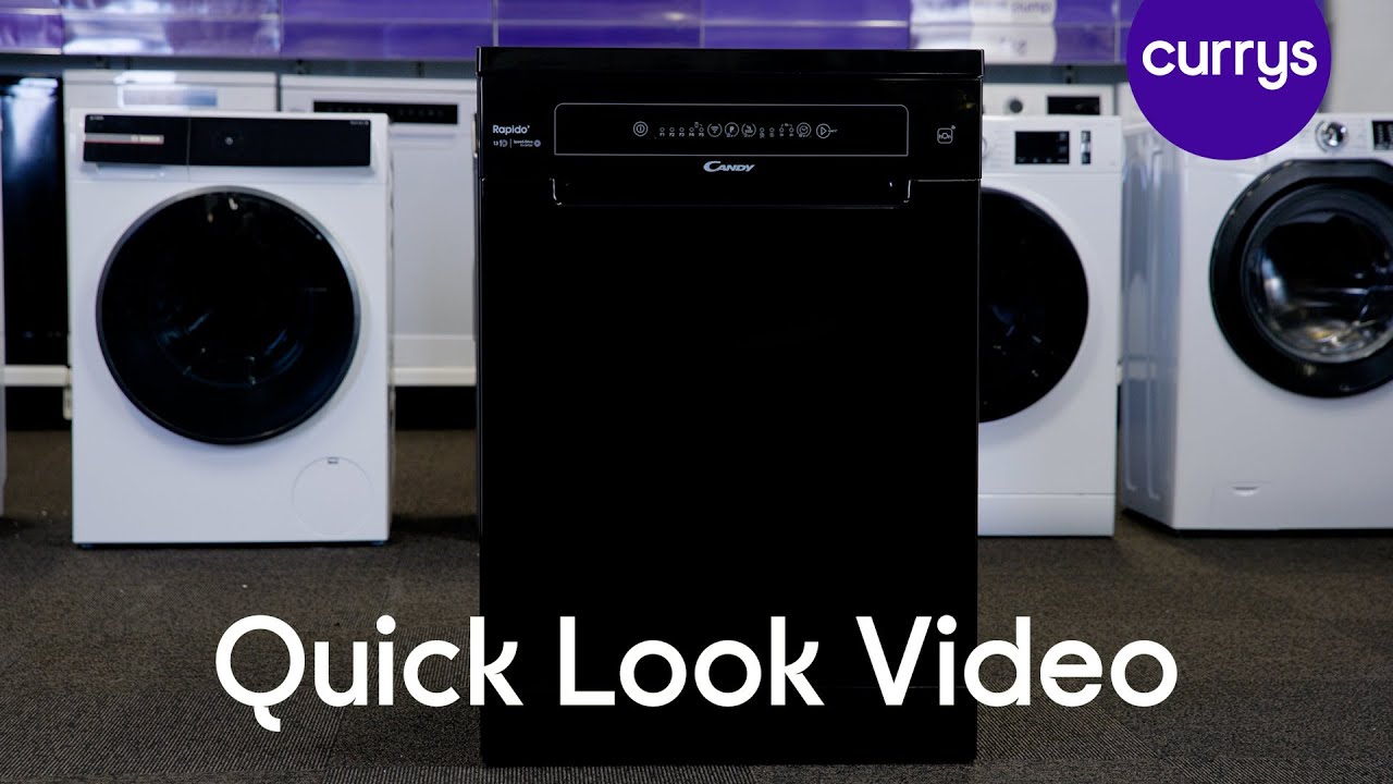 CANDY CF 3E9L0B-80 Full-size WiFi-enabled Dishwasher - Quick Look