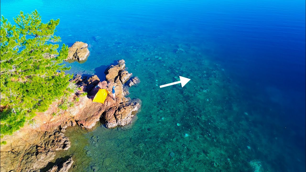 Круглосуточная рыбалка и кемпинг на скале