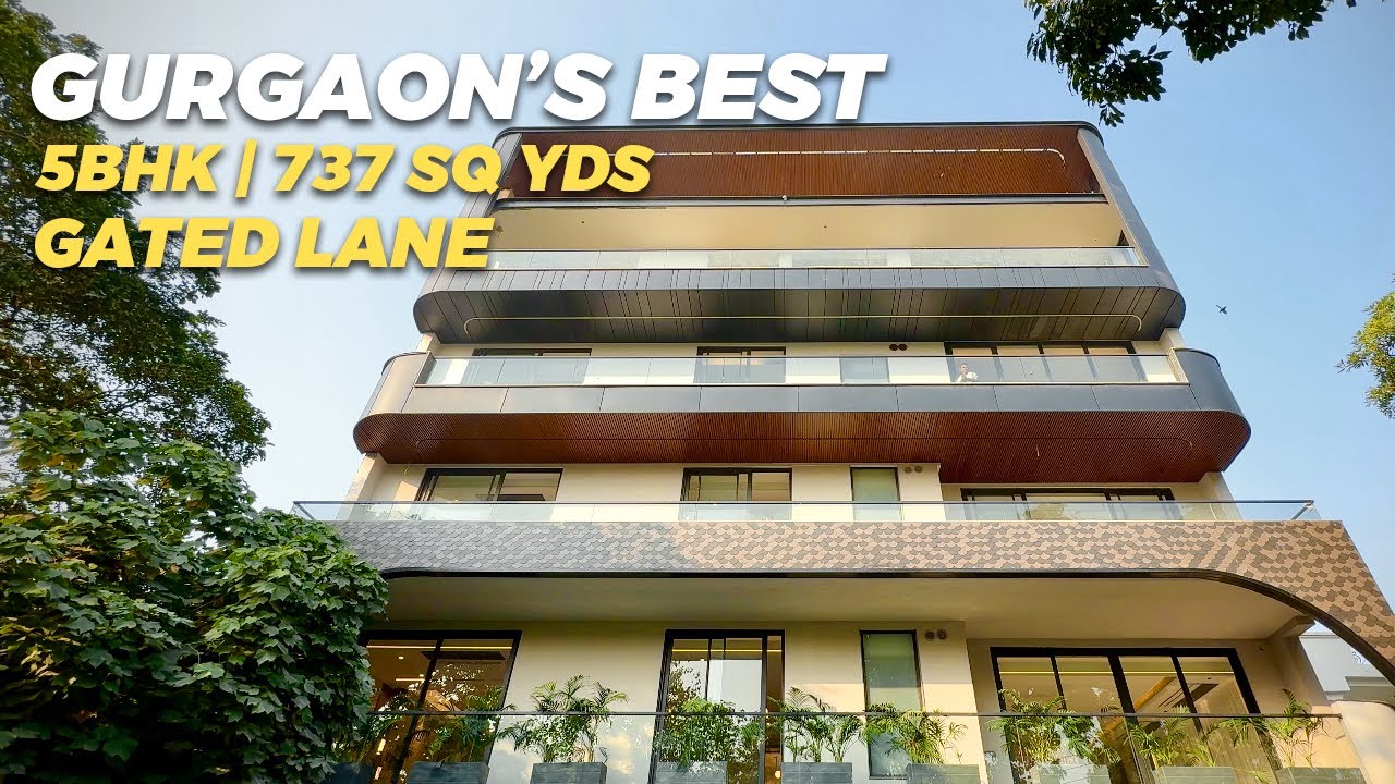 Luxurious 5BHK Home in Sushant Lok 1 Gurgaon | 700 Sq Yds | Gated Lane