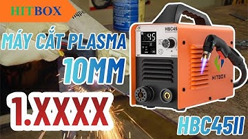 ⚡MÁY CẮT PLASMA CAO CẤP HITBOX HBC45II | DÒNG PLASMA MINI GIÁ RẺ – CẮT SẮT, INOX CỰC SẮC NÉT⚡