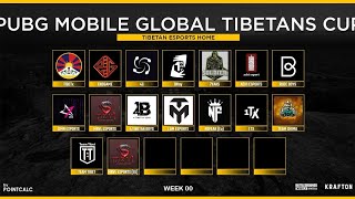 PUBG MOBILE GLOBAL TIBETANS CUP 🏆🥇| 🤩DAY 5 FINAL DAY OF PMGT CUP 🤩 | TOPFRAGGER LIVE🔴