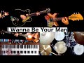 I Wanna Be Your Man | Instrumental Cover w/ Lyrics   Chords | Guitars, Bass and Drums