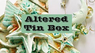 Altered tea box--Youtube Hop