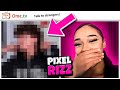 Ometv but i used pixelated rizz