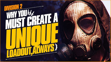 START CREATING YOUR OWN UNIQUE LOADOUTS NOW / DIVISION 2