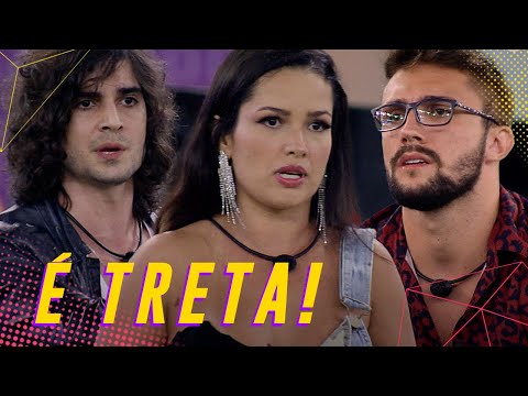 JULIETTE E FIUK BATEM-BOCA COM ARTHUR NO JOGO DA DISCÓRDIA! 😱 | BIG BROTHER BRASIL 21