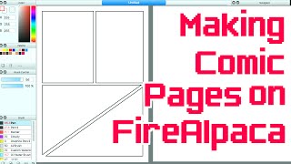 Making Comic Pages On Firealpaca Medibang Youtube