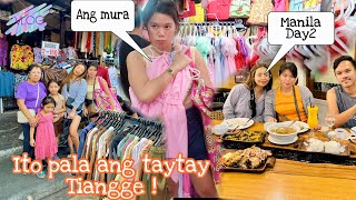 SHOPPING SA TAYTAY TIANGGE  | DAY 2 SA MANILA | smilelyravlog