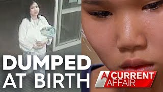 Heartbreaking moment mother abandons baby | A Current Affair