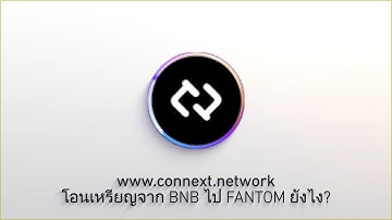 โอนเหรียญจาก BNB ไป FANTOM ยังไง? -  CONNEXT