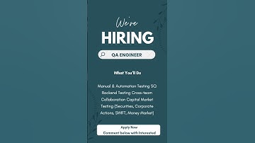 🚨Hiring QA Engineer in Noida Big oh Tech / Manual & Automation Testing #shorts #hiringnow #testing