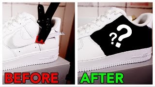 How To Remove The Swoosh From Nike Air Force 1S
