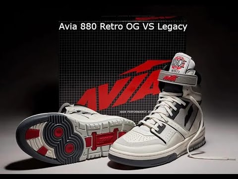 Avia 880 de Aviaisback vs Avia 880 Legacy Comparacion de ambos tenis