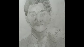 How to Draw Salesman from Squid Game🔥🥶