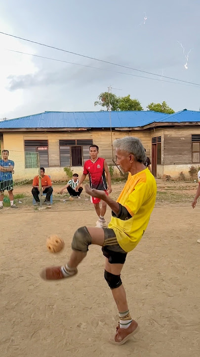 legend of takraw grandfather #sepaktakraw