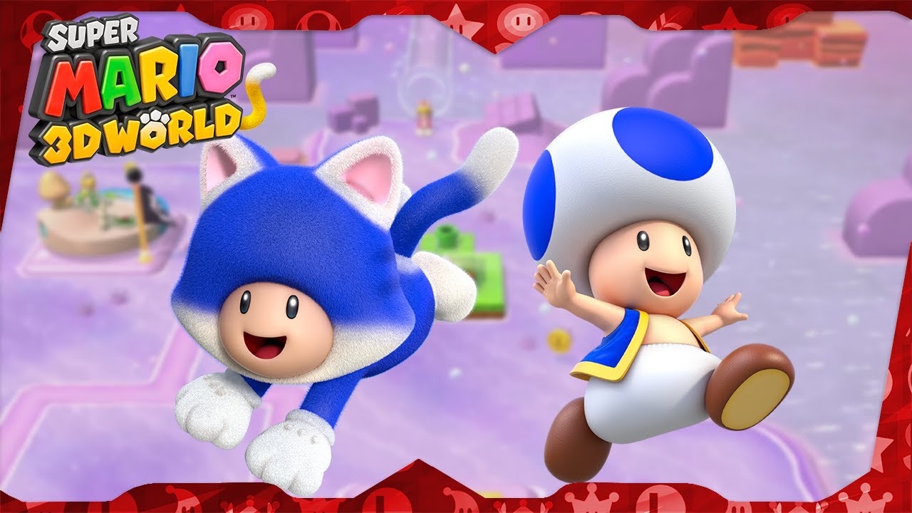 Super Mario 3D World + あつまれ どうぶつの森 Super Mario 3D World for Wii U ᴴᴰ | World 5 (All Green Stars