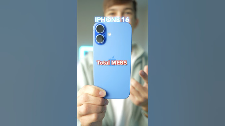 iPhone 16 is a MESS🫣#iphone16