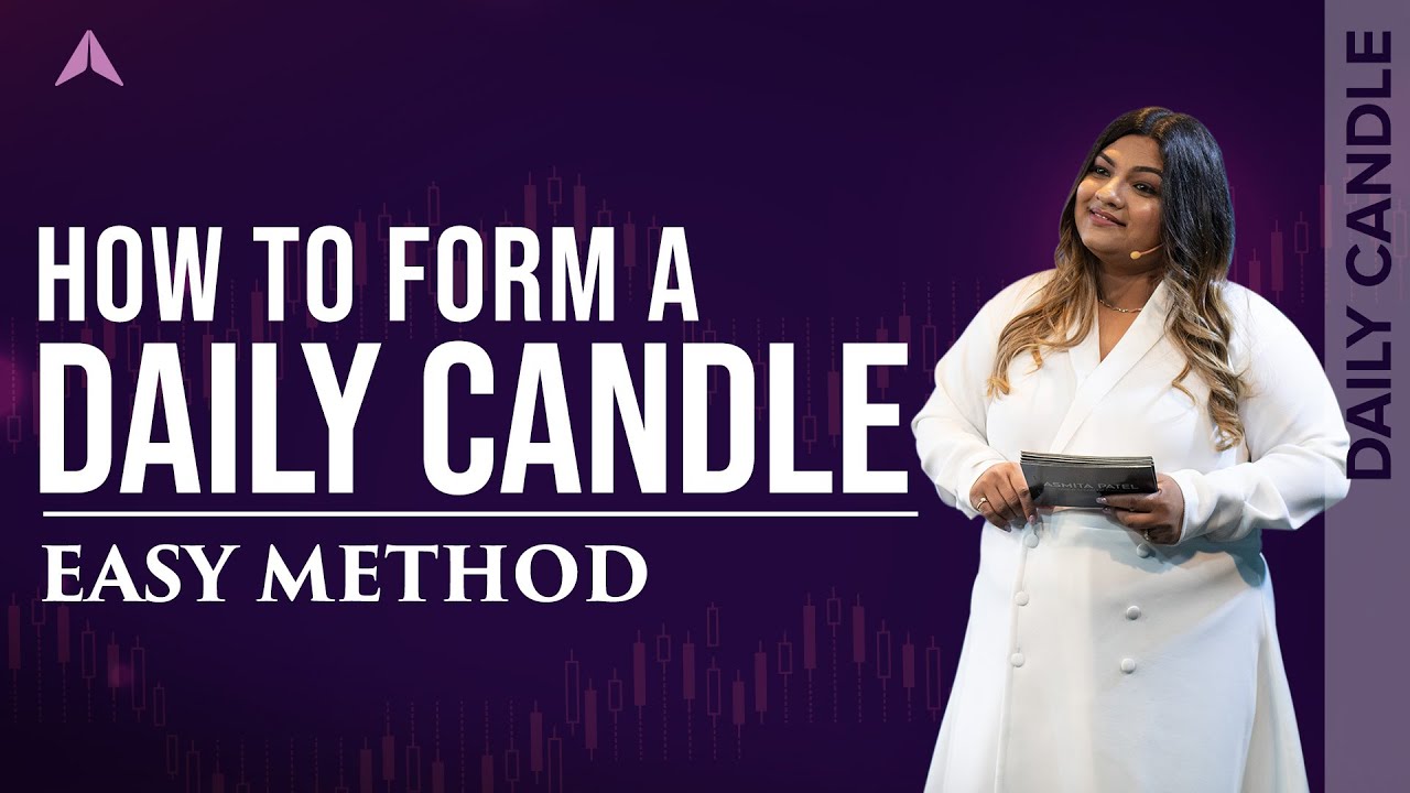 How To Form A Daily Candle  Stock Market For Beginners  Candlestick Pattern  Technical Analysis