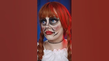 Annabelle 💀 // #annabelle #makeup #haunteddoll
