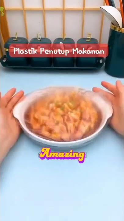 Plastik Penutup Makanan #makan #plastik #viral