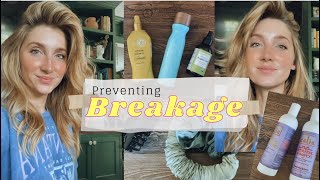PREVENTING HAIR BREAKAGE/ SIMPLE EVERYDAY TIPS