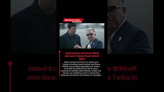 Jared Kushner and Steve Witkoff Join Israel–Hamas Peace Talks in Egypt | Breaking News |
