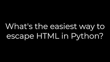 Python :What