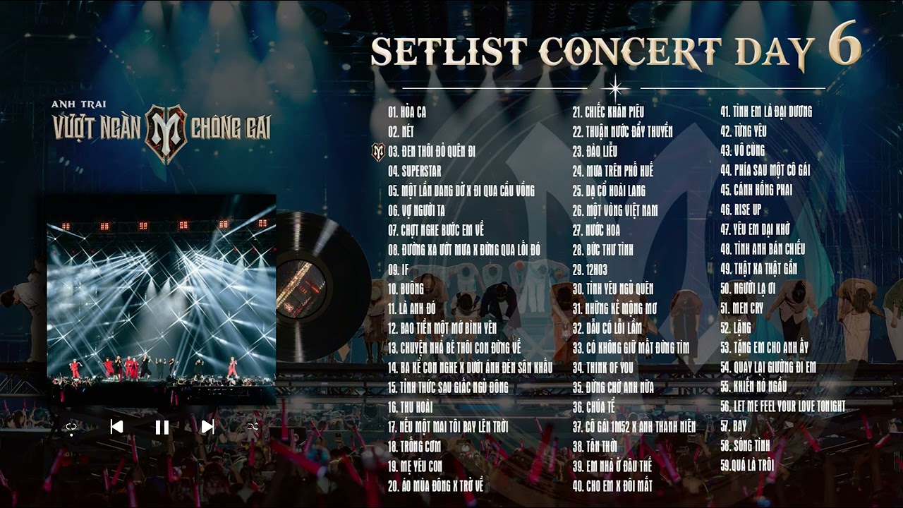 [DAY 6] FULL SETLIST CONCERT ANH TRAI VƯỢT NGÀN CHÔNG GAI DAY 6 | BIẾN CHÔNG GAI THÀNH CƠ HỘI