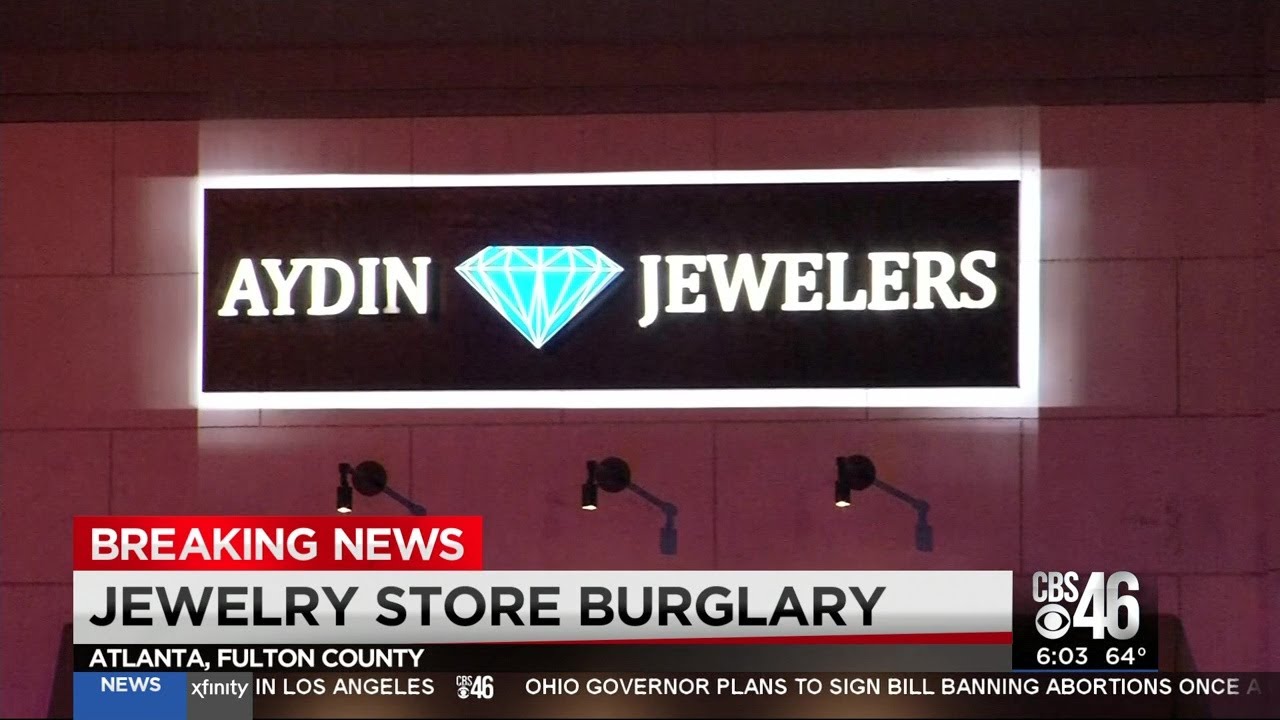 Atlanta jewelry store burglarized overnight YouTube