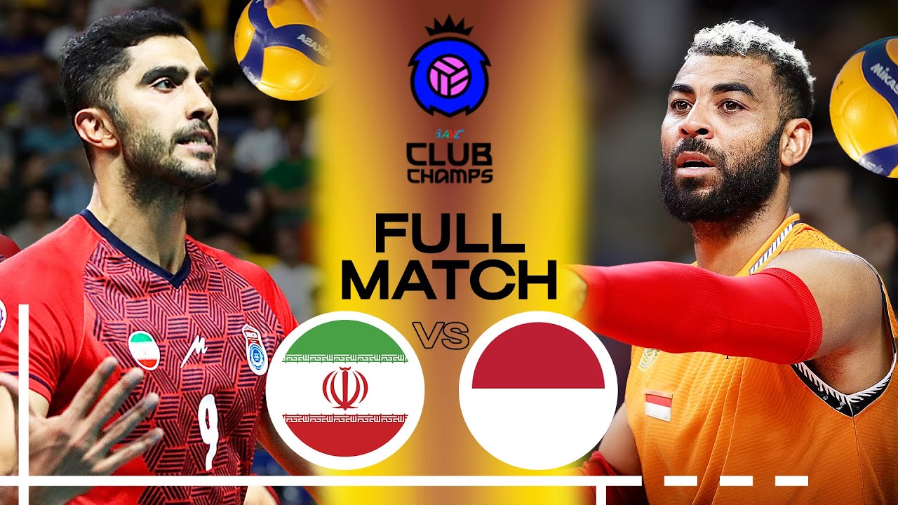Olympic Champs played with Indonesia! | Foolad Sirjan 🇮🇷 vs. Jakarta 🇮🇩 | 2024 Club Champs