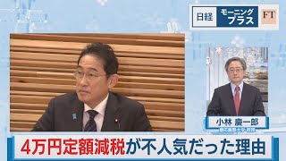 4万円定額減税が不人気だった理由【日経モープラFT】（2023年12月22日）