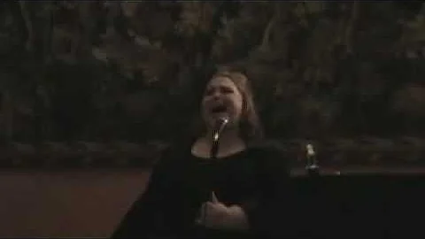 Hometown Diva - Renee Gibson - sings Over the Rain...