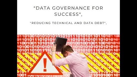 Conquer data chaos. How data governance kills technical and data debt