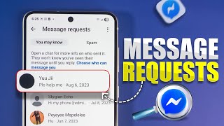 Celebrity How to See Message Requests on Facebook Messenger Profile
