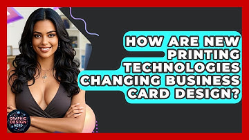 How Are New Printing Technologies Changing Business Card Design? - Graphic Design Nerd